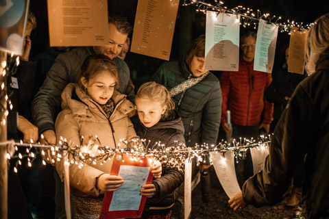 Lichtjes in het donker
